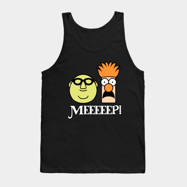 Bunsen And Beaker - Meep! Tank Top by thriftjd